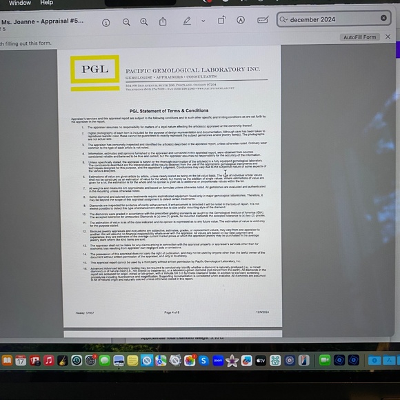 1920's Old European Diamond Choker Antique-current Appraisal attached - Picture 7 of 7